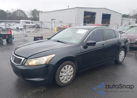 2009 Honda Accord 2.4 Lx из США, поврежденный, VIN 1HGCP26339A186034